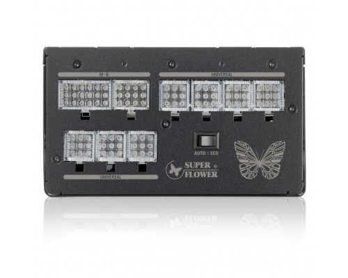 Блок питания Super Flower Power Supply Leadex Platinum, 650W, ATX, 135mm, 8xSATA, 4xPCI-E(6+2), APFC, 80+ Platinum, Full Modular