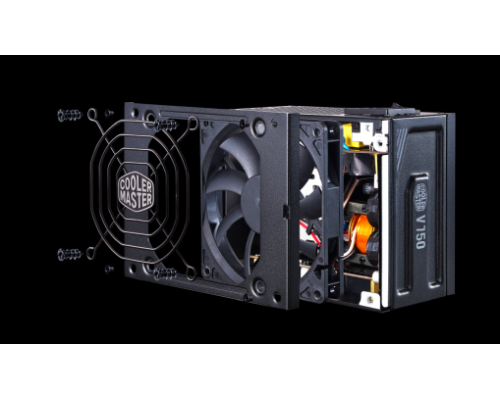 Блок питания Power Supply Cooler Master V750 SFX Gold, 750W, SFX, 92mm, 24pin, 8xSATA, 4xPCI-E(6+2), APFC, 80+ Gold