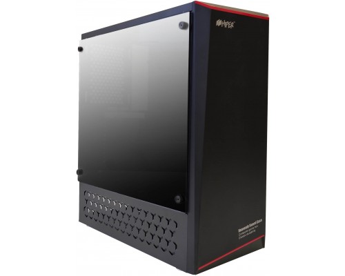 Корпус CASE HIPER HG-C101 THETIS (ATX, SPCC0.5, USB3.0+USB2.0, VGA Max 310mm, Buttom PSU, Black)