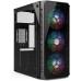 Корпус CASE HIPER HG-C103RGB EREBOS (ATX, SPCC0.5, USB 3.0+USB2.0, Front 3x120mm RGB Fan, Black)