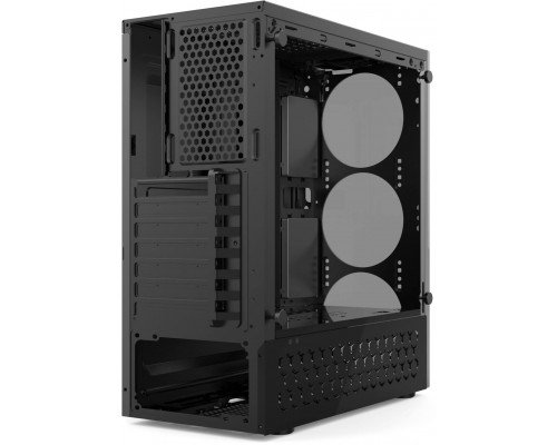 Корпус CASE HIPER HG-C104 ORCUS (ATX, SPCC0.5, USB3.0+USB2.0, VGA Max 310mm, Black)