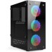 Корпус CASE HIPER HG-C104RGB ORCUS (ATX, SPCC0.5, USB 3.0+USB2.0, Front 3x120mm RGB Fan, Black)