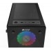 Корпус CASE HIPER HG-C104RGB ORCUS (ATX, SPCC0.5, USB 3.0+USB2.0, Front 3x120mm RGB Fan, Black)