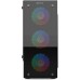 Корпус CASE HIPER HG-C104RGB ORCUS (ATX, SPCC0.5, USB 3.0+USB2.0, Front 3x120mm RGB Fan, Black)