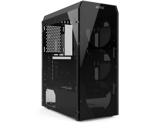 Корпус CASE HIPER HG-C106 COEUS (ATX, SPCC0.5, USB3.0+USB2.0, VGA Max 310mm, Black)