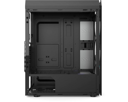 Корпус CASE HIPER HG-C106 COEUS (ATX, SPCC0.5, USB3.0+USB2.0, VGA Max 310mm, Black)