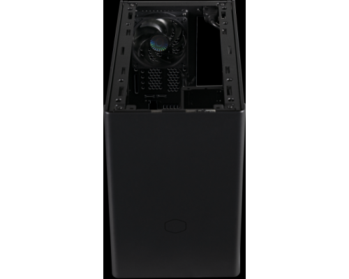 Корпус Cooler Master MasterBox NR200, USB3.0x2, 1x92 Fan, 1x120 Fan, Black, steel panel, w/o PSU, mITX