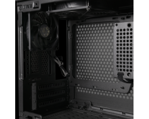 Корпус Cooler Master MasterBox NR200, USB3.0x2, 1x92 Fan, 1x120 Fan, Black, steel panel, w/o PSU, mITX