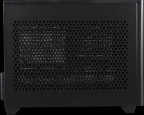 Корпус Cooler Master MasterBox NR200, USB3.0x2, 1x92 Fan, 1x120 Fan, Black, steel panel, w/o PSU, mITX