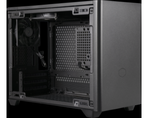 Корпус Cooler Master MasterBox NR200, USB3.0x2, 1x92 Fan, 1x120 Fan, Black, steel panel, w/o PSU, mITX