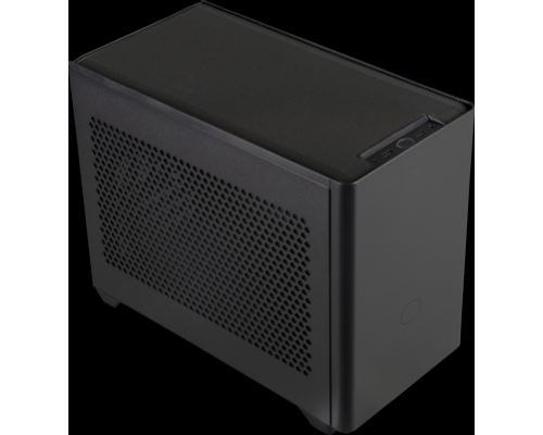 Корпус Cooler Master MasterBox NR200, USB3.0x2, 1x92 Fan, 1x120 Fan, Black, steel panel, w/o PSU, mITX