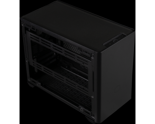 Корпус Cooler Master MasterBox NR200, USB3.0x2, 1x92 Fan, 1x120 Fan, Black, steel panel, w/o PSU, mITX