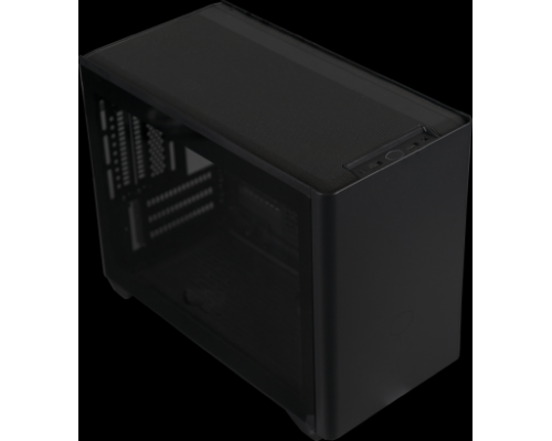 Корпус Cooler Master MasterBox NR200P, USB3.0x2, 1x92 Fan, 2x120 Fan, Black, TG panel, w/o PSU, mITX