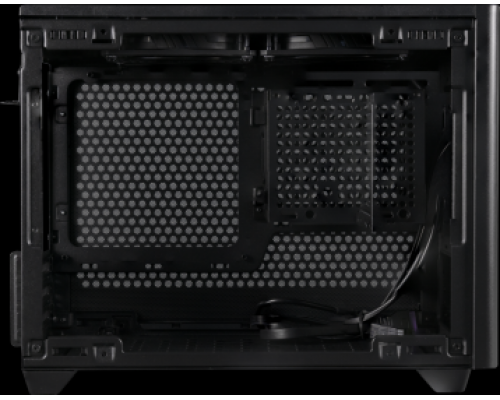 Корпус Cooler Master MasterBox NR200P, USB3.0x2, 1x92 Fan, 2x120 Fan, Black, TG panel, w/o PSU, mITX