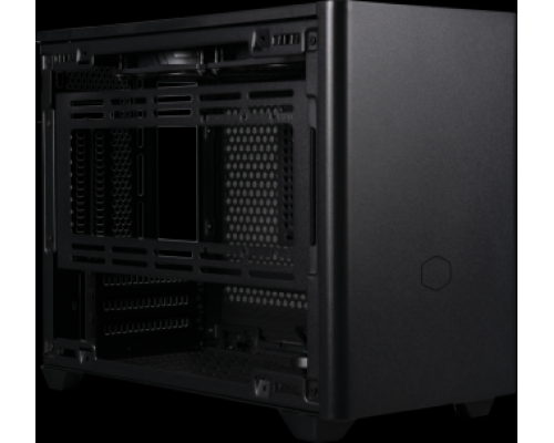 Корпус Cooler Master MasterBox NR200P, USB3.0x2, 1x92 Fan, 2x120 Fan, Black, TG panel, w/o PSU, mITX