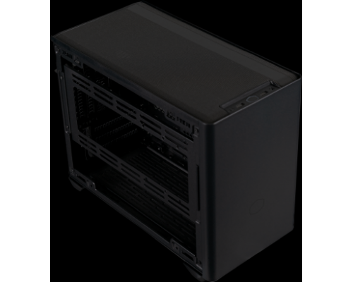 Корпус Cooler Master MasterBox NR200P, USB3.0x2, 1x92 Fan, 2x120 Fan, Black, TG panel, w/o PSU, mITX