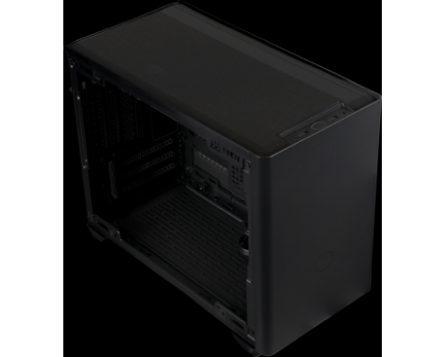 Корпус Cooler Master MasterBox NR200P, USB3.0x2, 1x92 Fan, 2x120 Fan, Black, TG panel, w/o PSU, mITX