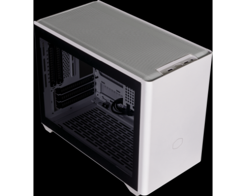 Корпус Cooler Master MasterBox NR200P, USB3.0x2, 1x92 Fan, 2x120 Fan, White, TG panel, w/o PSU, mITX