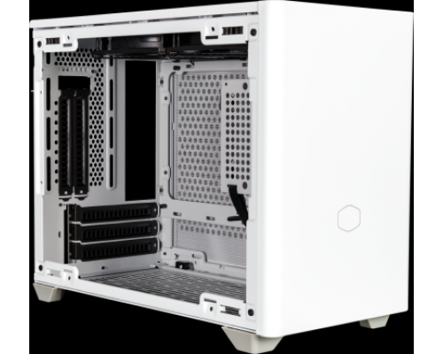 Корпус Cooler Master MasterBox NR200P, USB3.0x2, 1x92 Fan, 2x120 Fan, White, TG panel, w/o PSU, mITX