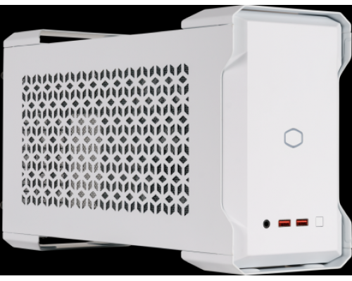 Корпус Cooler Master MasterCase NC100, USB3.2x2, 2x92 Fan, White, SFX 650 Watt Gold PSU