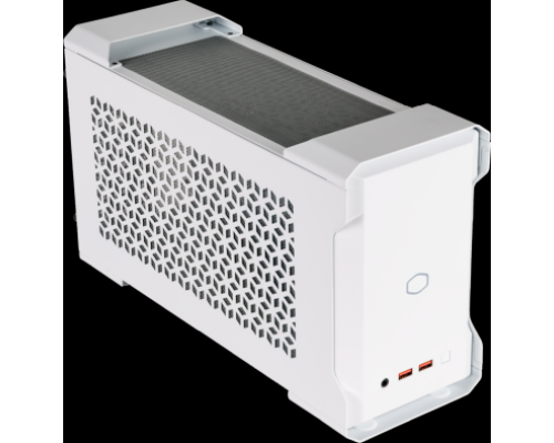 Корпус Cooler Master MasterCase NC100, USB3.2x2, 2x92 Fan, White, SFX 650 Watt Gold PSU