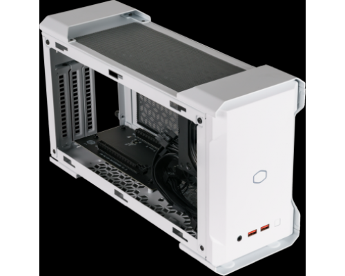 Корпус Cooler Master MasterCase NC100, USB3.2x2, 2x92 Fan, White, SFX 650 Watt Gold PSU