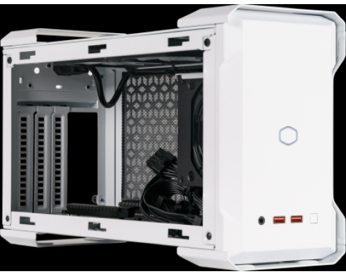 Корпус Cooler Master MasterCase NC100, USB3.2x2, 2x92 Fan, White, SFX 650 Watt Gold PSU