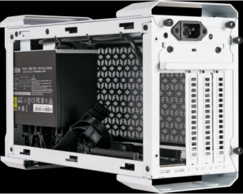 Корпус Cooler Master MasterCase NC100, USB3.2x2, 2x92 Fan, White, SFX 650 Watt Gold PSU