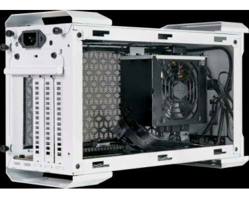 Корпус Cooler Master MasterCase NC100, USB3.2x2, 2x92 Fan, White, SFX 650 Watt Gold PSU