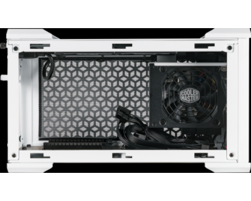 Корпус Cooler Master MasterCase NC100, USB3.2x2, 2x92 Fan, White, SFX 650 Watt Gold PSU