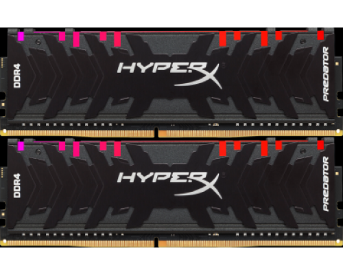 Оперативная память Kingston 16GB 4600MHz DDR4 CL19 DIMM (Kit of 2) XMP HyperX Predator RGB