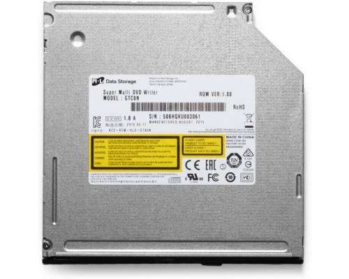 Привод LG DVD-RW SATA Slim Black, 12.7 mm, OEM