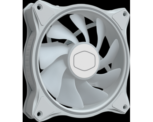 Вентилятор Cooler Master MASTERFAN MF120 HALO WHITE EDITION, 120mm, 4-Pin (PWM), ARGB