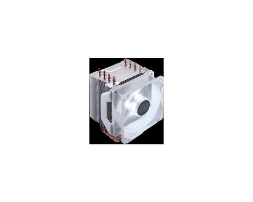 Охлаждение процессора Cooler Master Hyper H410R White Edition, 600-2000 RPM, 100W, 4-pin, Full Socket Support