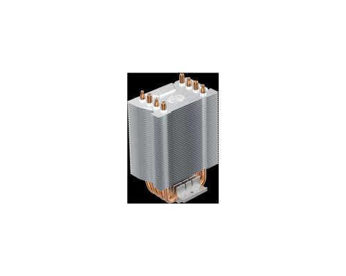 Охлаждение процессора Cooler Master Hyper H410R White Edition, 600-2000 RPM, 100W, 4-pin, Full Socket Support