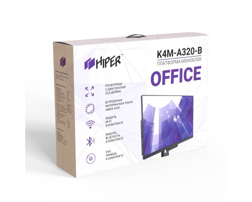 Корпус моноблок HIPER HO-K4M-A320-B 23.8' IPS FHD A320