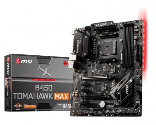 Материнская плата AMD B450 SAM4 ATX B450 TOMAHAWK MAX II MSI