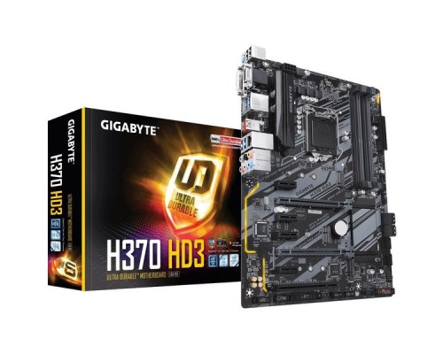 Материнская плата H370 S1151 ATX H370 HD3 GIGABYTE