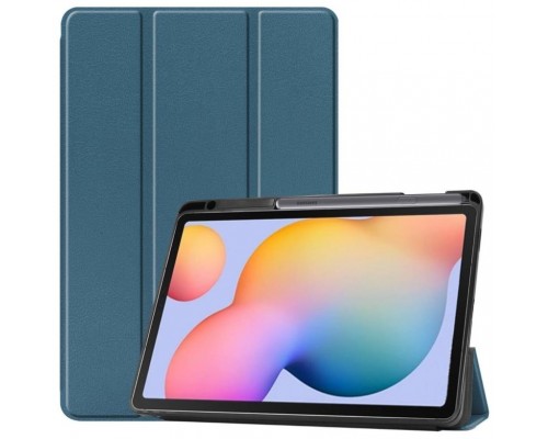 Чехол IT BAGGAGE  для планшета SAMSUNG Galaxy Tab S6 Lite 10.4 с держателем стилуса зеленый ITSSGTS6L-6