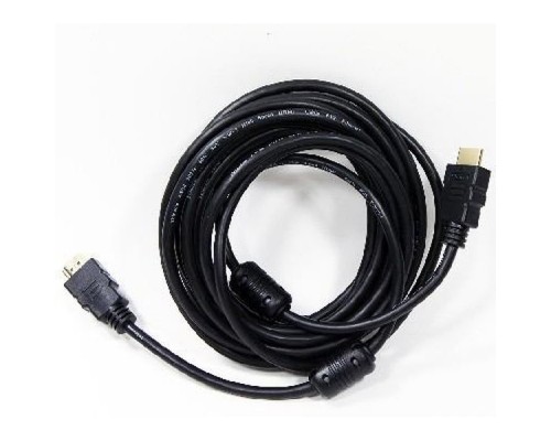 Кабель а/в TELECOM 5m м HDMI to HDMI (19M -19M) 1.4b 2 фильтра CG511D-5M