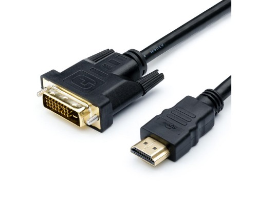 Кабель а/в ATCOM 5m м DVI- D DUAL LINK AT9154