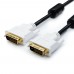 Кабель а/в ATCOM 5m м DVI- D DUAL LINK AT9149