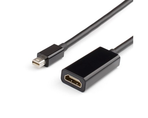 Кабель а/в ATCOM 0.1m м MiniDisplayport=HDMI AT1042