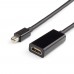 Кабель а/в ATCOM 0.1m м MiniDisplayport=HDMI AT1042