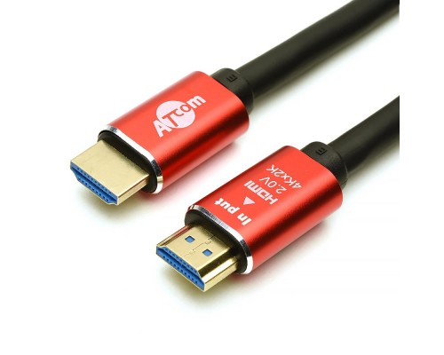 Кабель а/в ATCOM 20m м HDMI - HDMI 2.0 AT5946