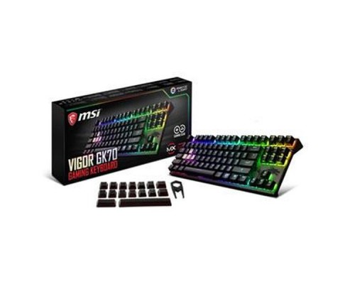 Клавиатура GAMING BLACK RU VIGOR GK70 CR MSI