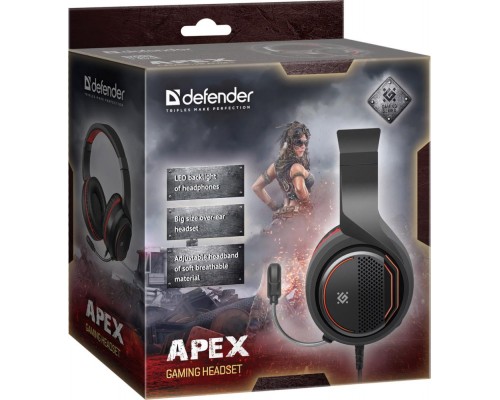 Гарнитура GAMING APEX 64525 DEFENDER