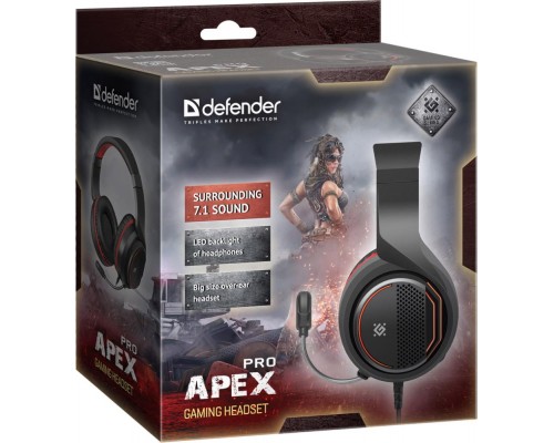 Гарнитура GAMING APEX PRO 64526 DEFENDER