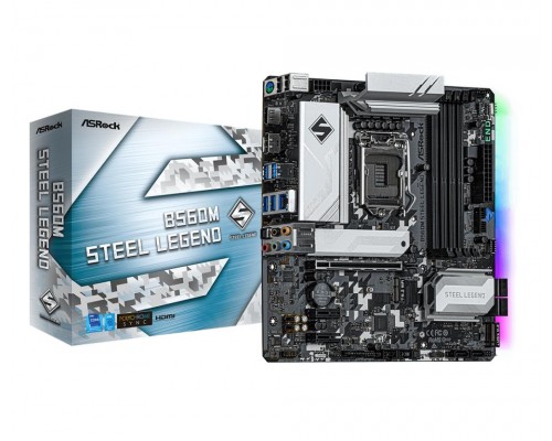 Материнская плата B560 S1200 MATX B560M STEEL LEGEND ASROCK