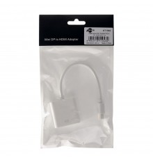 Кабель а/в ATCOM 0.1m м MiniDisplayport=HDMI AT1043                                                                                                                                                                                                       